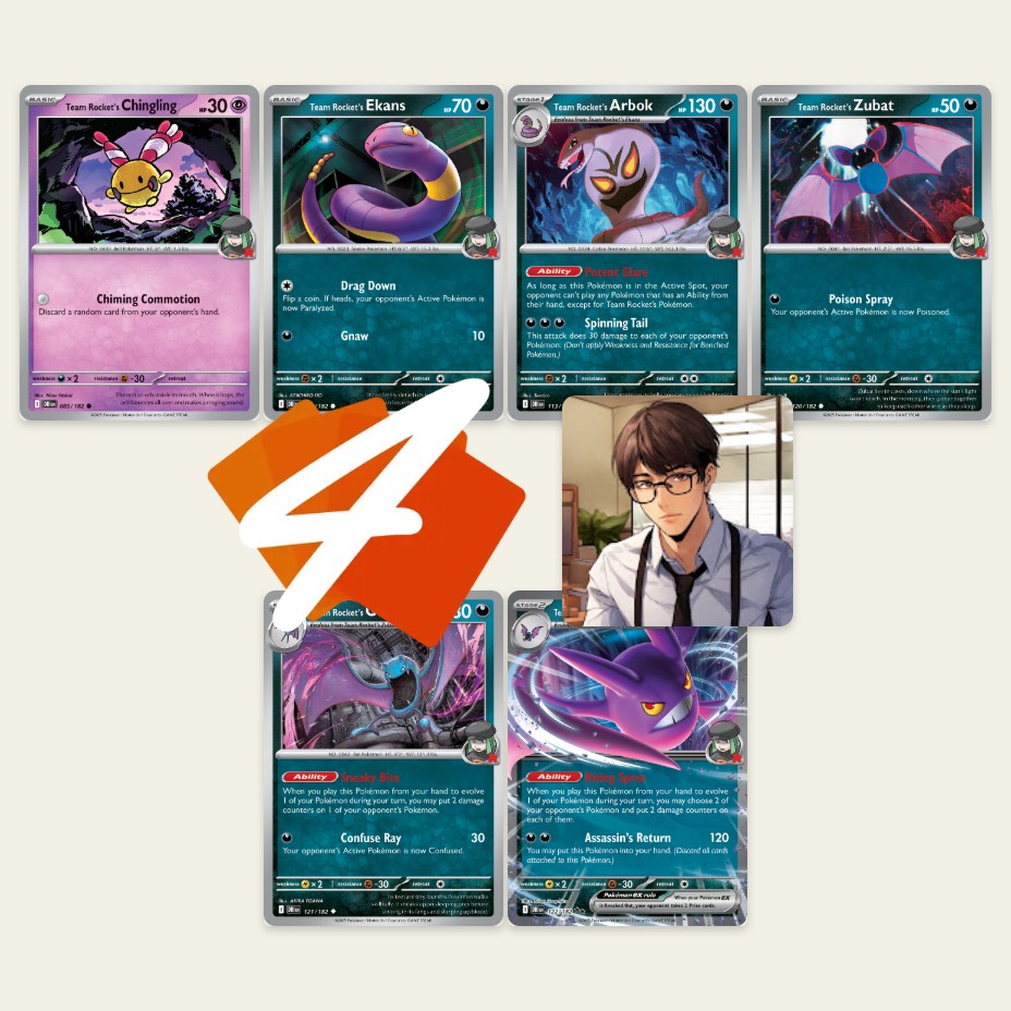 [PTCG Live] Anti-Meta! Arbok/Crobat Decklist + Gameplay